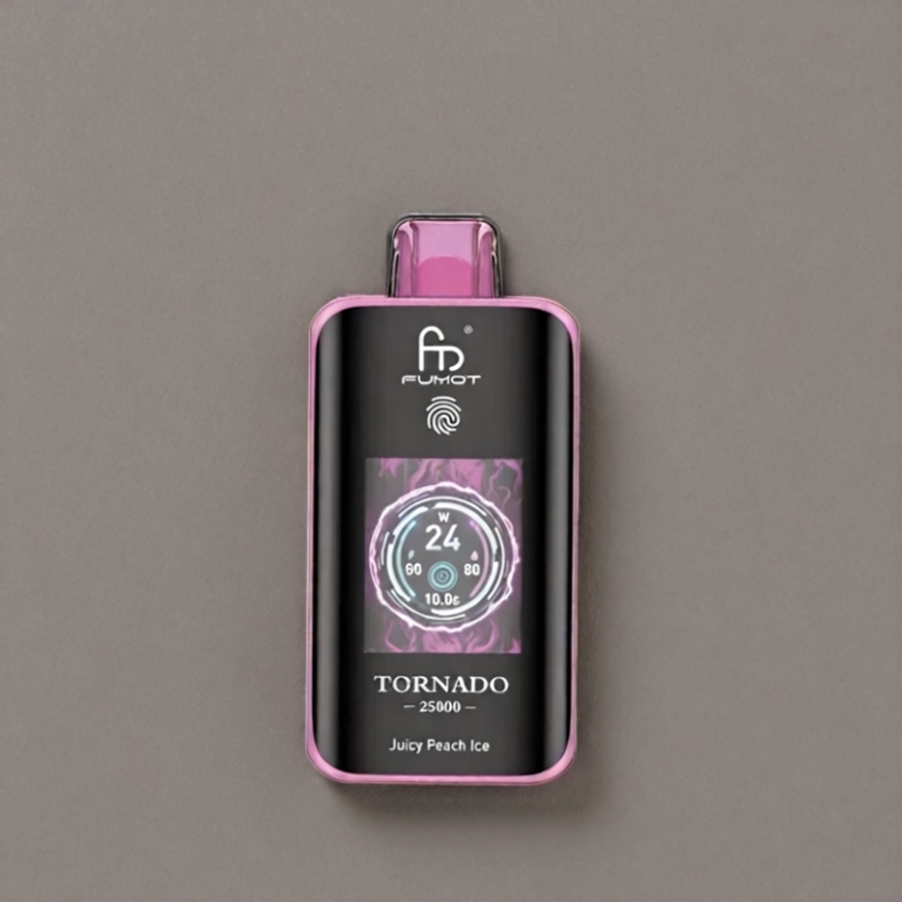 Fumot Tornado 25000 Puffs Vape - Juicy Peach Ice