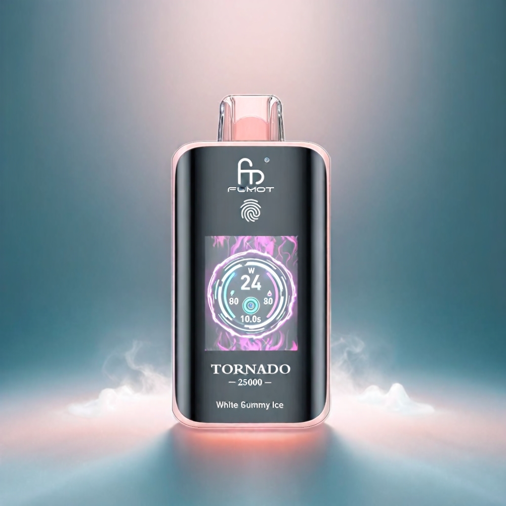 Fumot Tornado 25000 Puffs Vape - White Gummy Ice