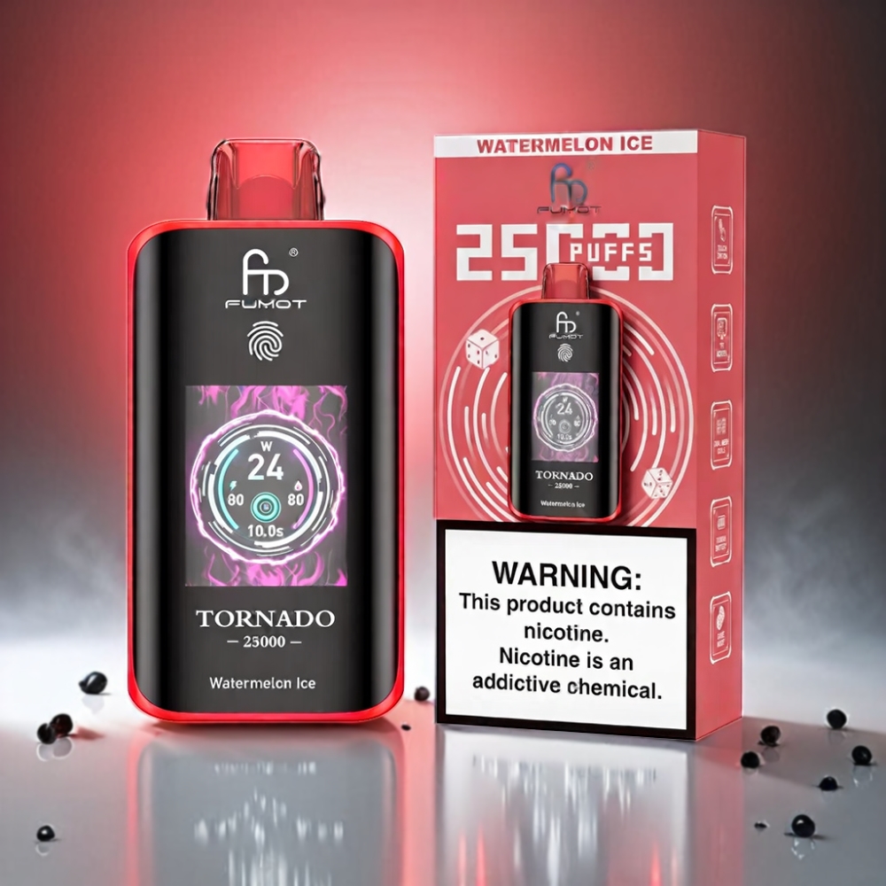 Fumot Tornado 25000 Puffs Watermelon Ice Vape