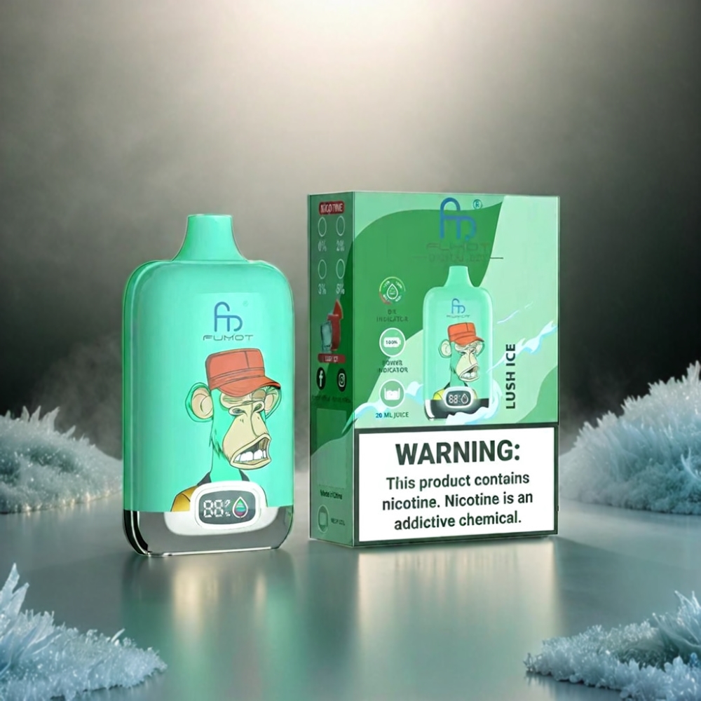 Fumot Tornado 12000 Puffs Digital Vape