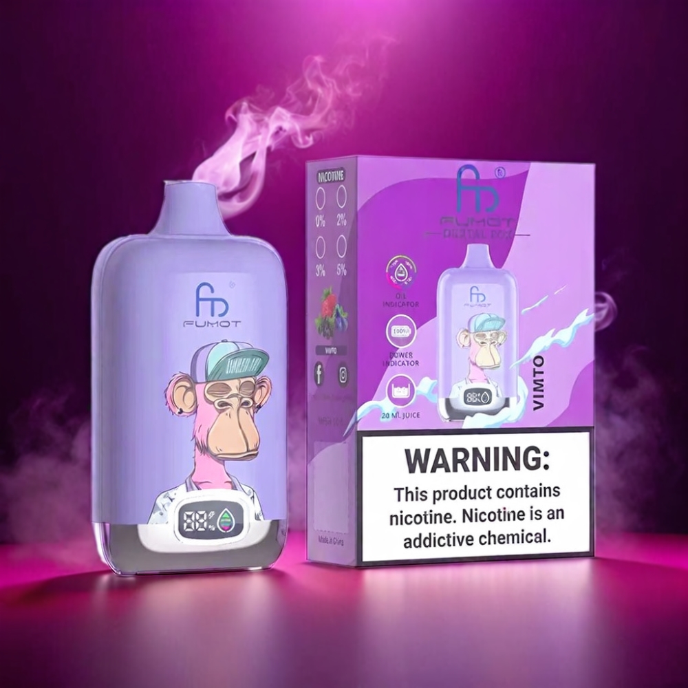 Fumot Tornado Digital Box 12000 Puffs Vape