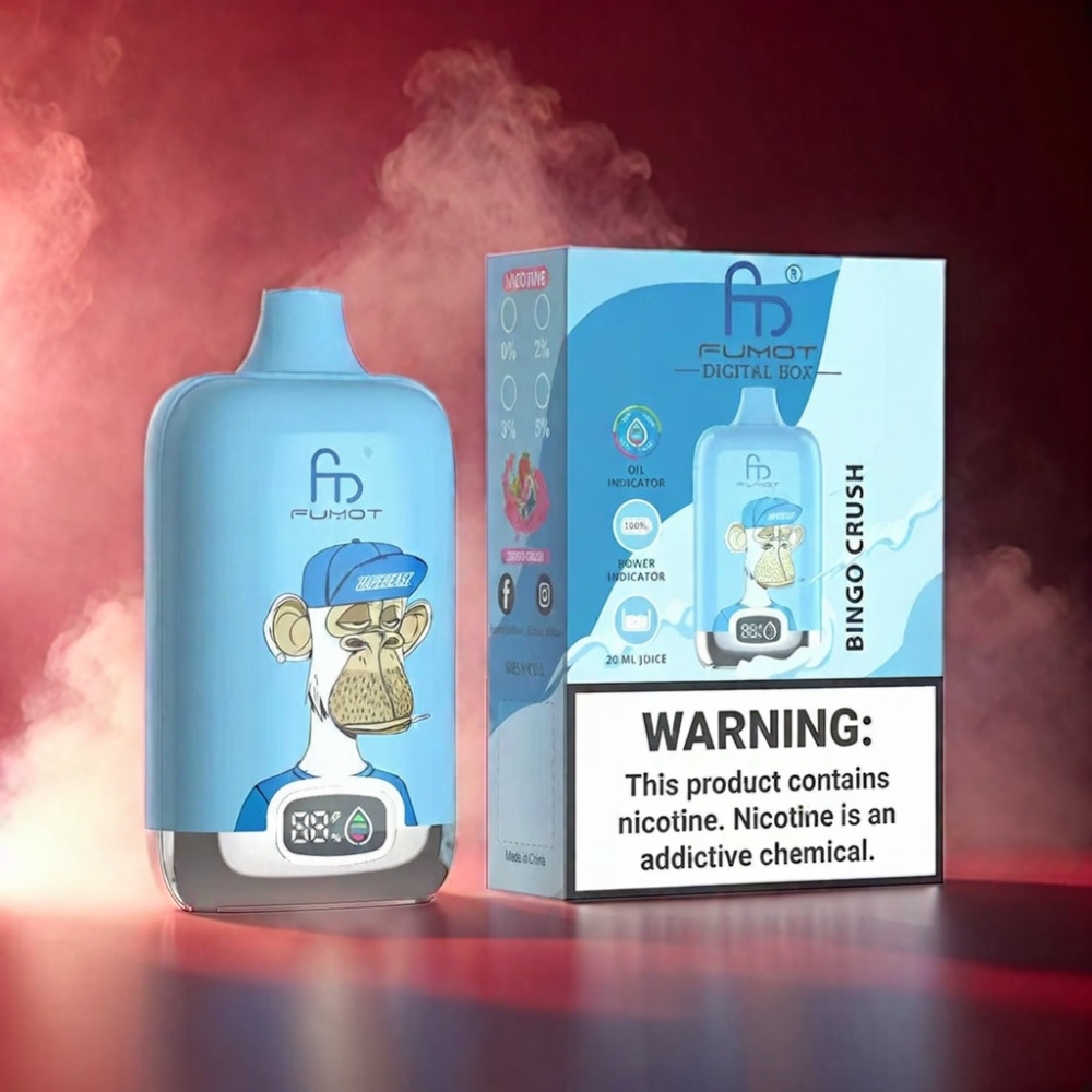 Fumot Tornado Digital Box 12000 Puffs Vape