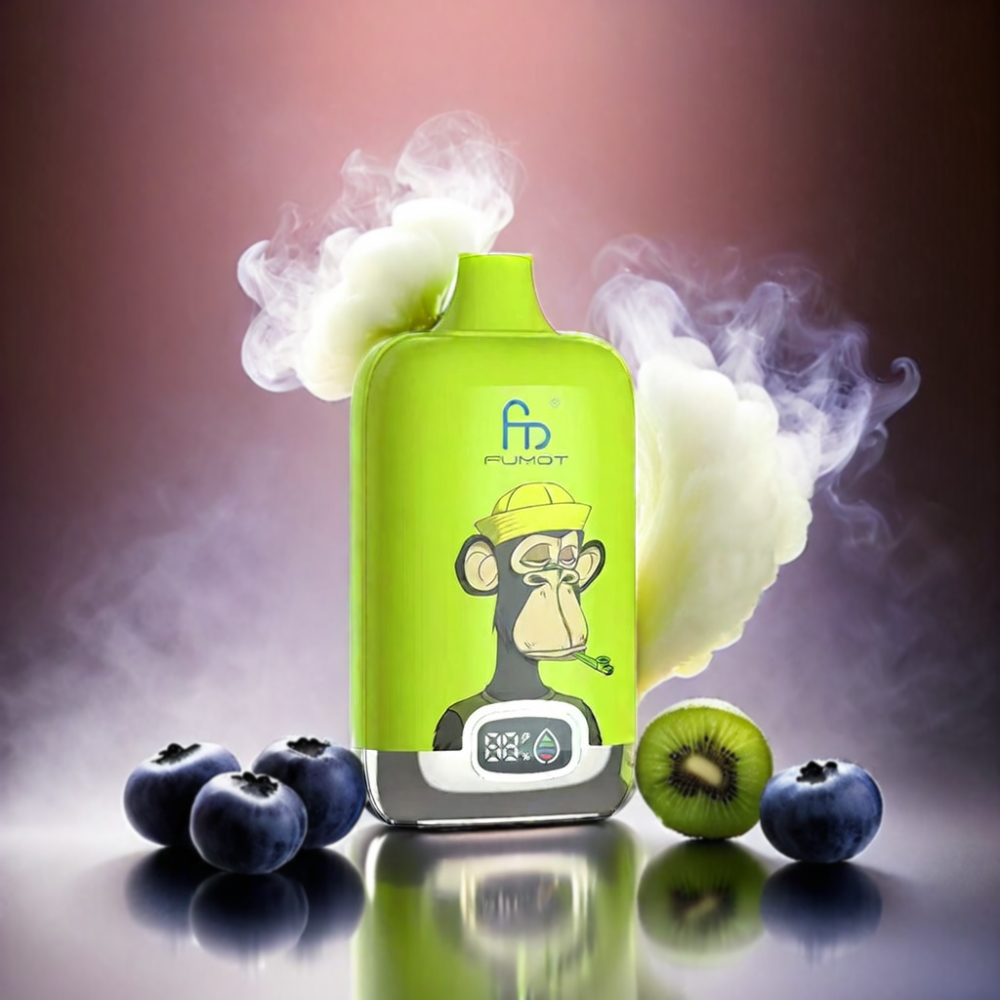 Fumot Tornado Digital Box 12000 Puffs Vape Blueberry Kiwi
Fumot Tornado Digital Box - Australia Wholesale