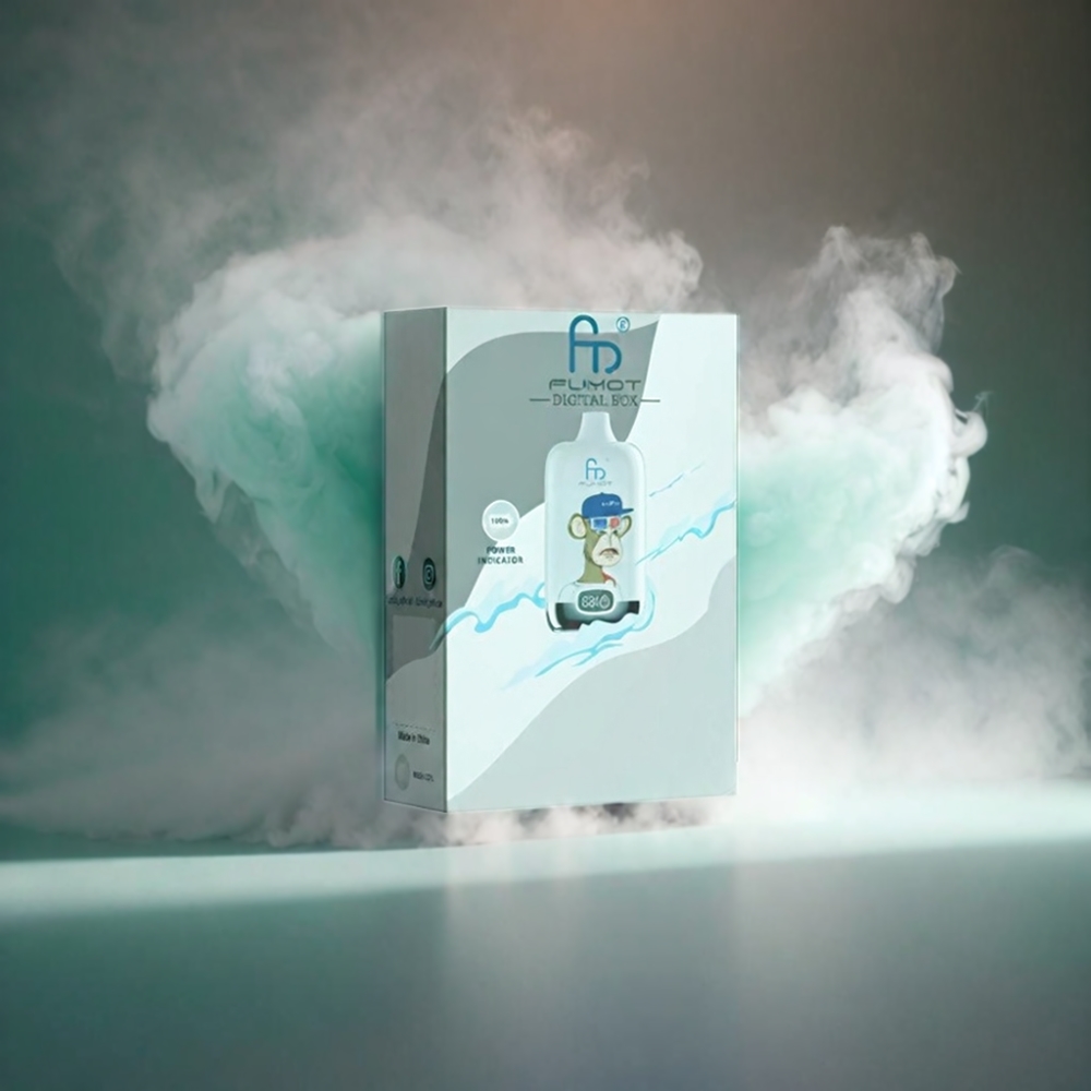 Fumot Tornado Digital Box 12000 Puffs Vape Cool Mint Fumot Tornado Digital Box - 12000 Puffs - Australia Wholesale