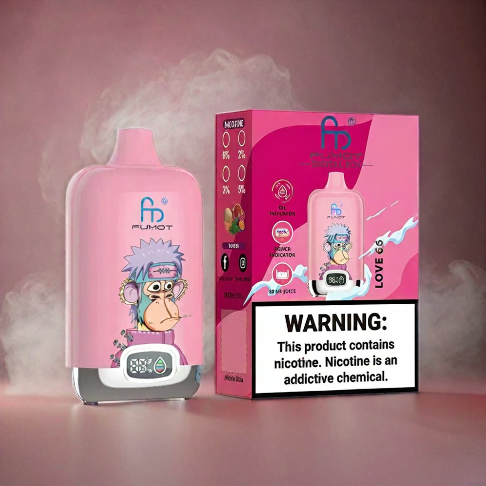 Fumot Tornado Digital Box 12000 Puffs Vape Pen