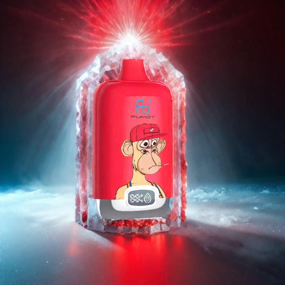 Fumot Tornado Digital Box 12000 Puffs Vape Red Energy Ice Fumot Tornado Digital Box - 12000 Puffs - Australia Wholesale