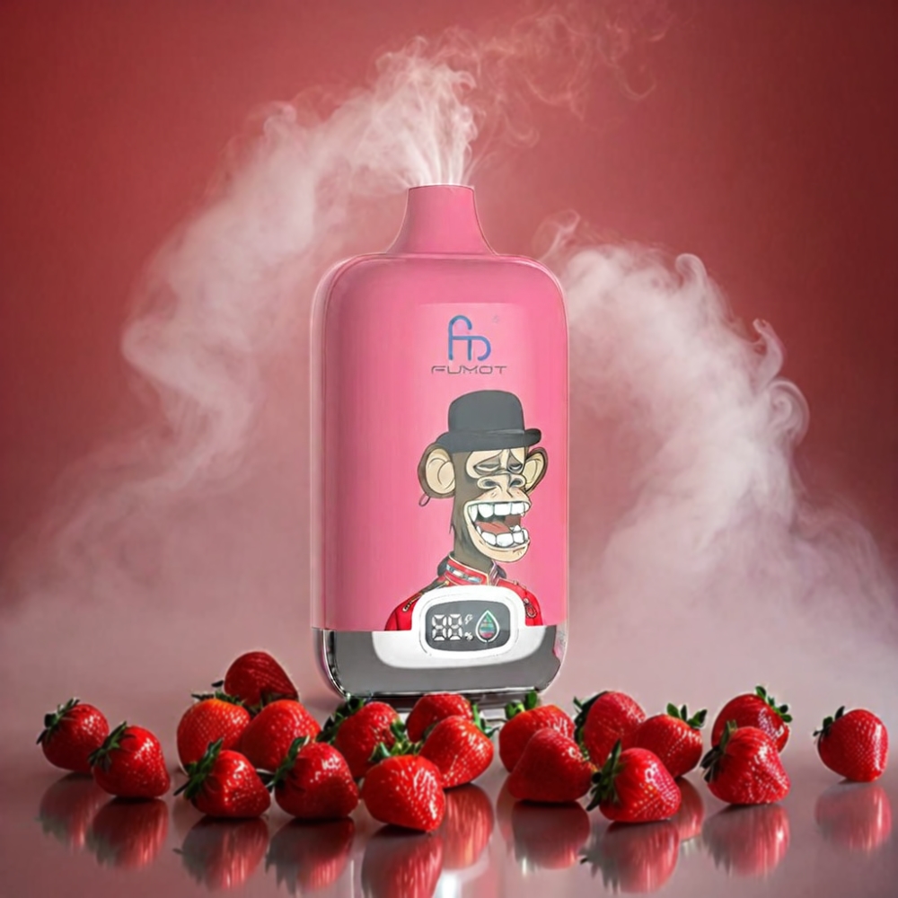 Fumot Tornado Digital Box 12000 Puffs Vape - Strawberry Pomp
Fumot Tornado Digital Box - Australia Wholesale