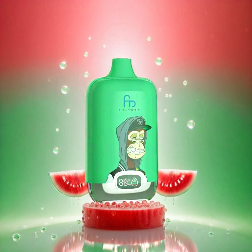 Fumot Tornado Digital Box 12000 Puffs Vape Watermelon Bubble Gum
Fumot Tornado Digital Box - Australia Wholesale