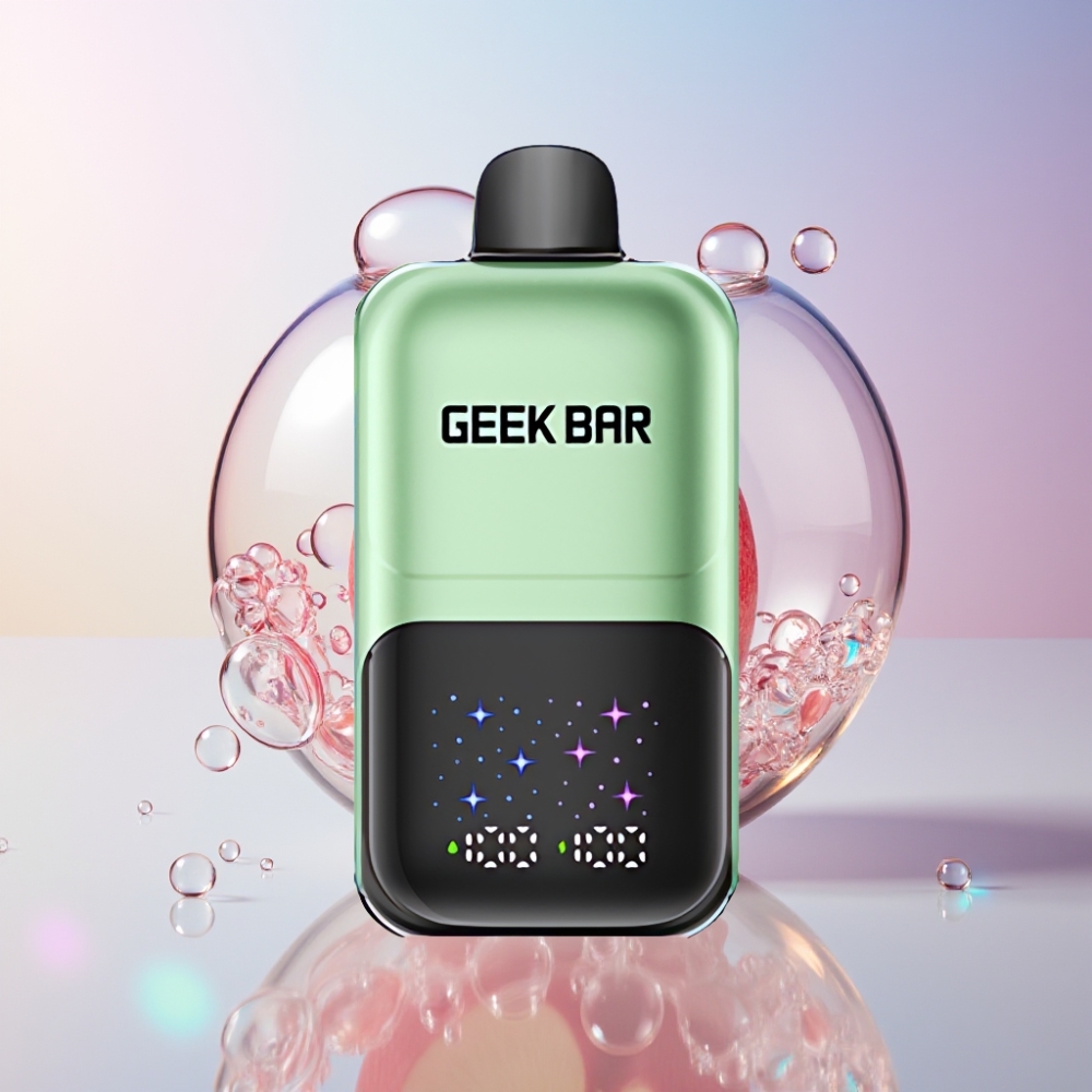GEEKBAR 2GO Australia Wholesale 20mL 50000 Puffs Dual Tank Disposable Vape Pen with Adjustable Flavors Double Apple A&B