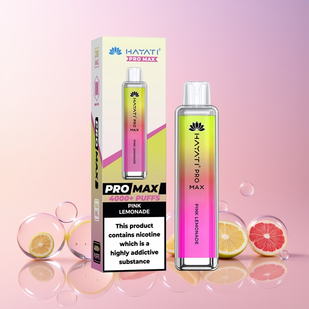 Hayati Pro Max 4000 Puffs Disposable Vape – 2ml/10ml Auto Refill, 1400mAh Rechargeable, Australia Wholesale