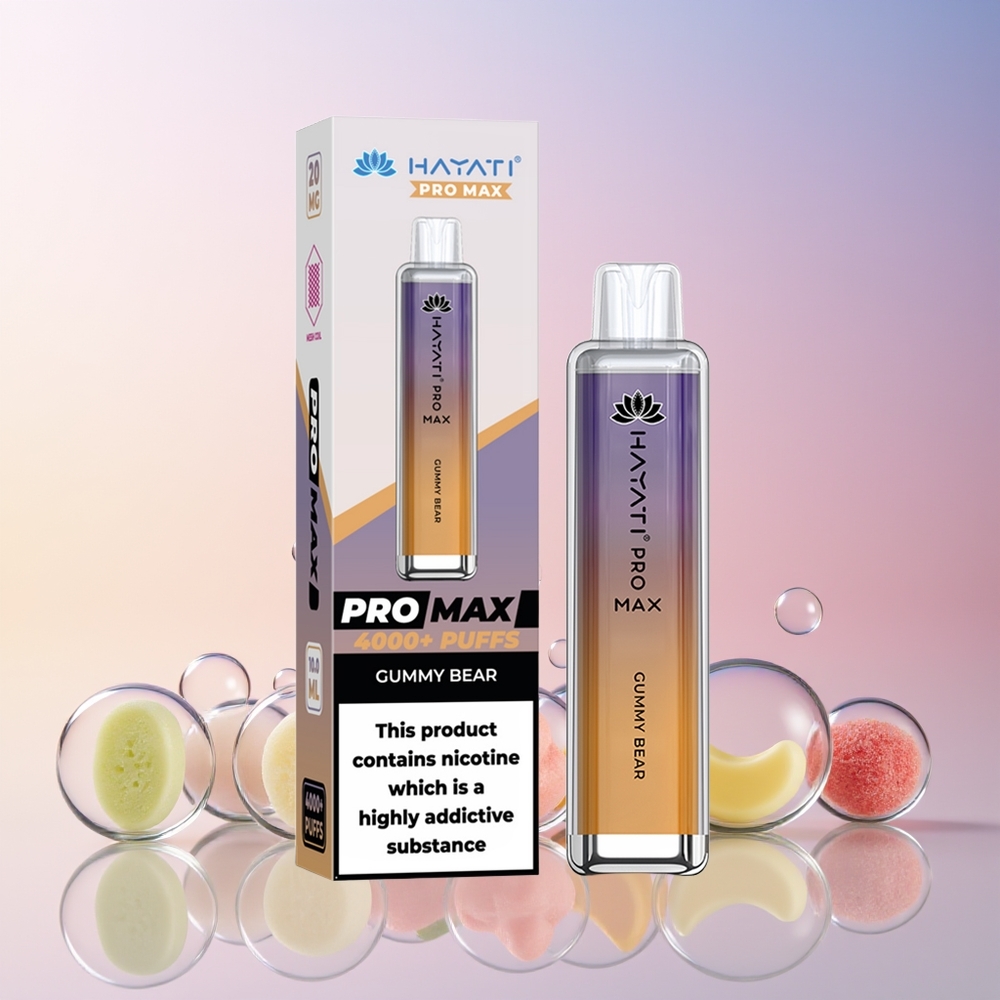 Hayati Pro Max 4000 Puffs Disposable Vape – 5% Nicotine, 1400mAh Rechargeable (Australia Wholesale)