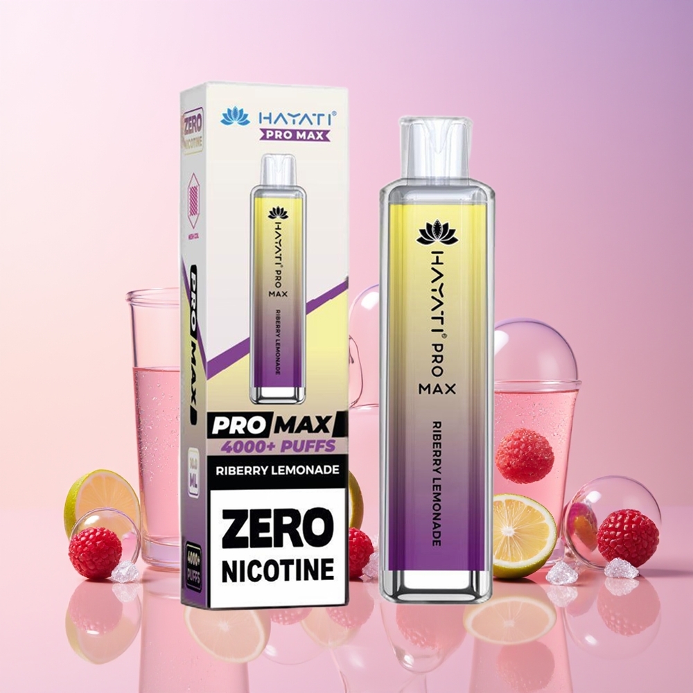 Hayati Pro Max 4000 Puffs Disposable Vape – Rechargeable, 1400mAh, 2%/5% Nicotine (Australia Wholesale)