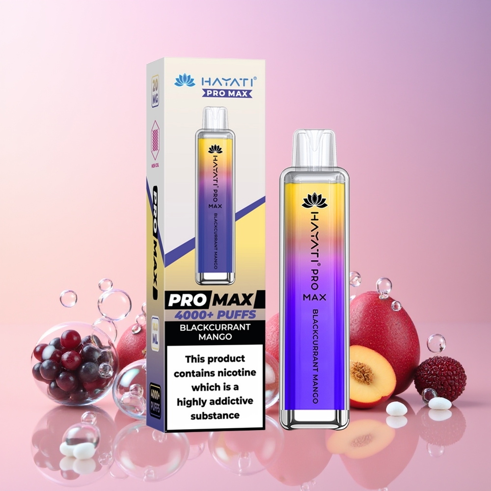 Hayati Pro Max 4000 Puffs Disposable Vape – Rechargeable, 1400mAh, Dual Mesh Coil | Australia Wholesale