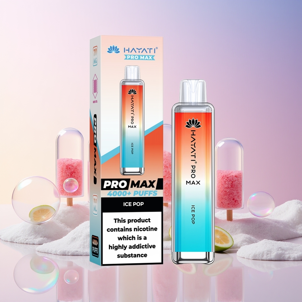Hayati Pro Max 4000 Puffs Disposable Vape – Rechargeable, 5% Nicotine, 1400mAh Battery | Australia Wholesale