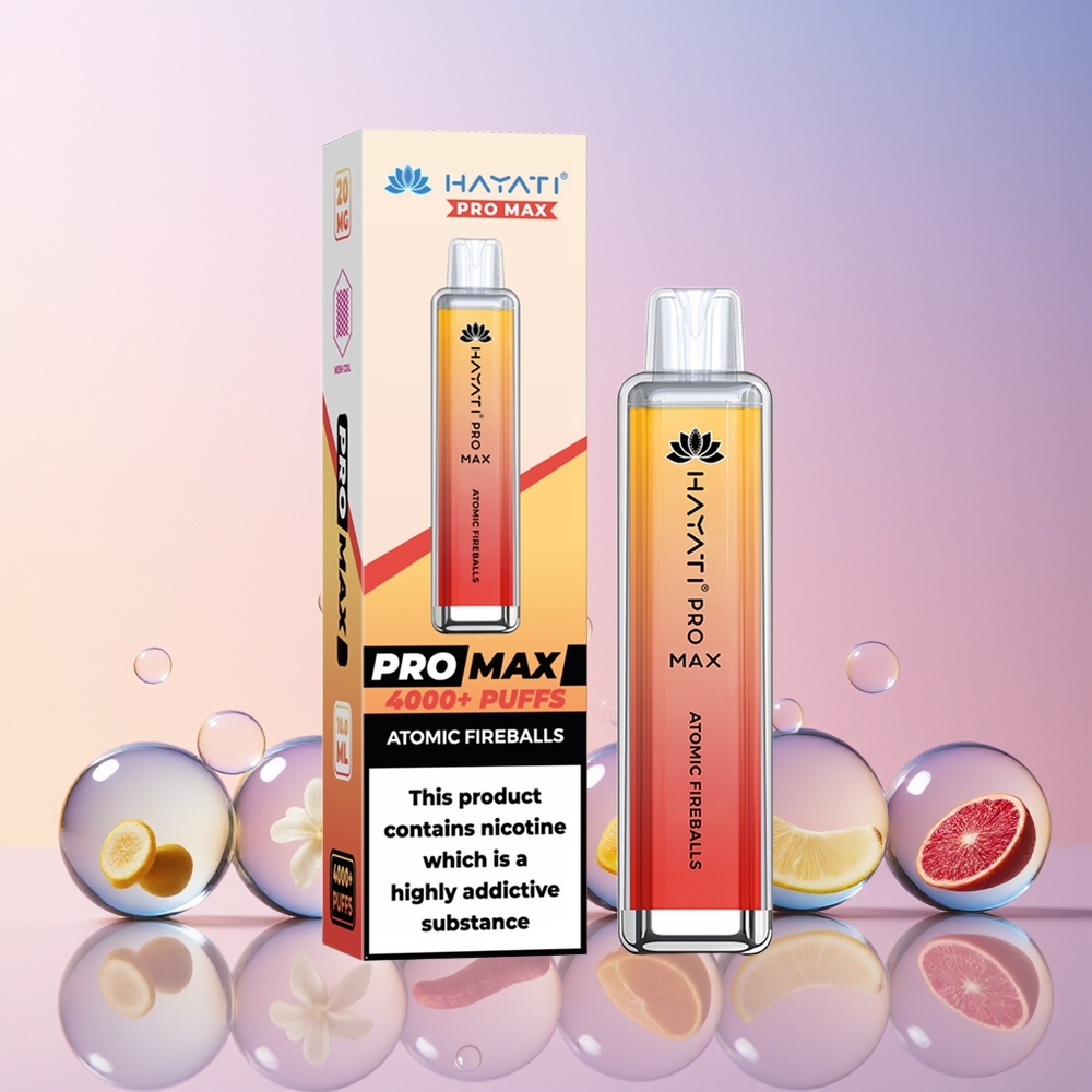 Hayati Pro Max 4000 Puffs Disposable Vape – Rechargeable, 5% Nicotine, Dual Mesh Coil | Australia Wholesale