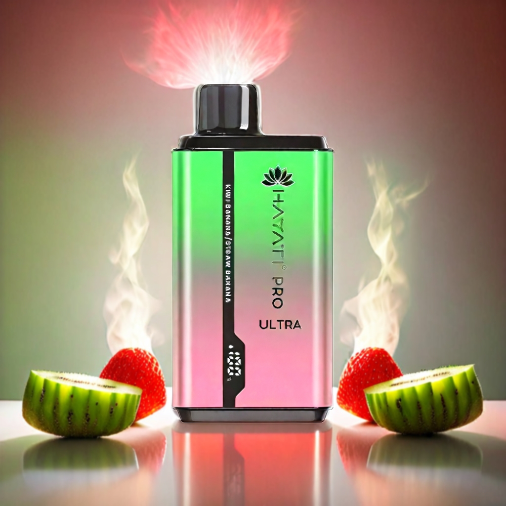 Hayati Pro Ultra 15000 Puffs Kiwi Banana Strawberry Banana Vape