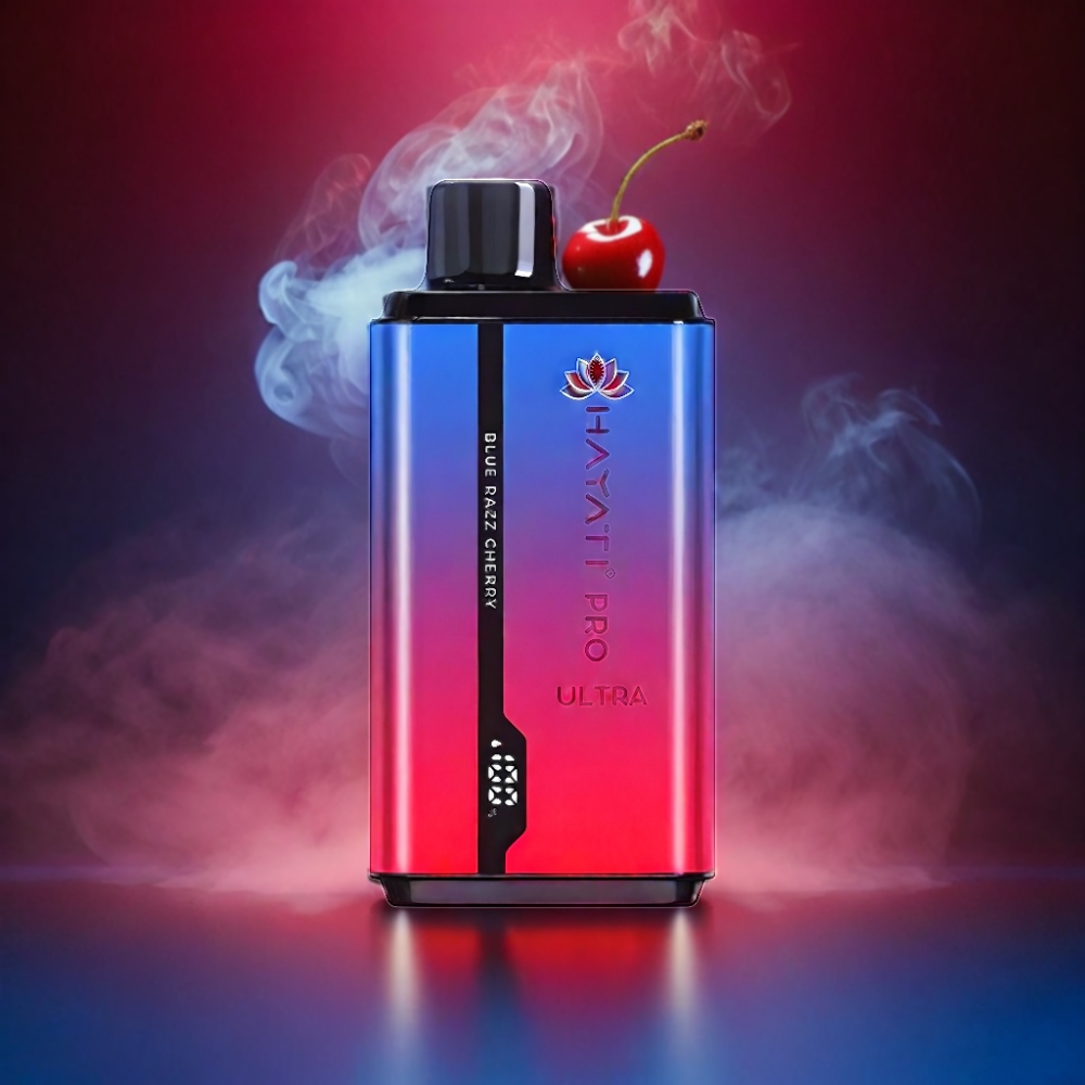 Hayati Pro Ultra 15000 Puffs Vape - Blue Razz Cherry
