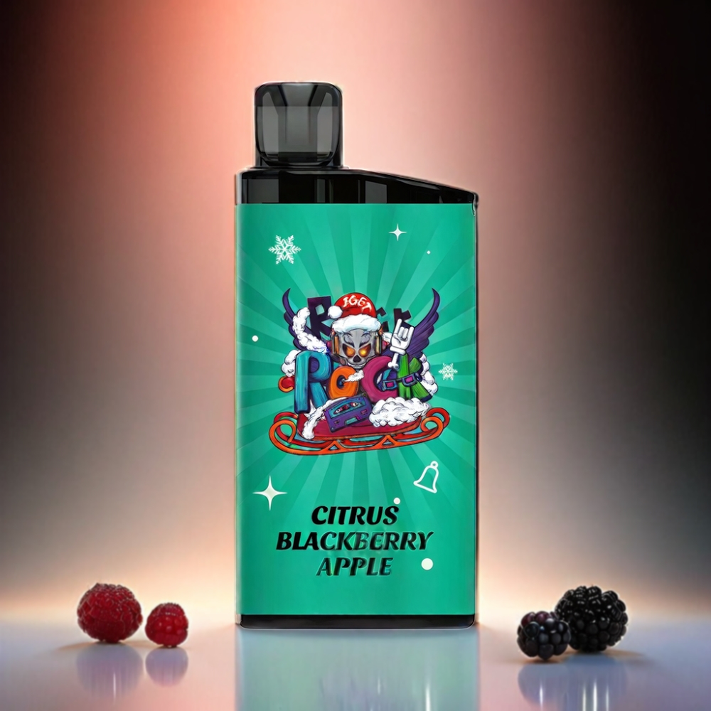Iget Bar 3500 Puffs Vape - Citrus Blackberry Apple