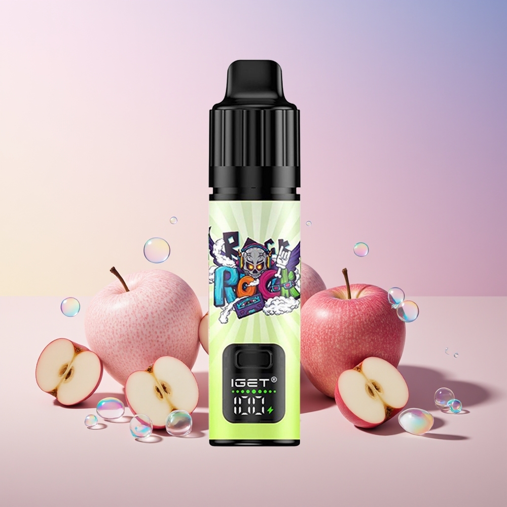IGET BAR PLUS S3 POD 10000 Puffs Disposable Vape – 5% Nicotine, 18mL E-liquid, 950mAh Battery – Australia Wholesale (Double Apple)