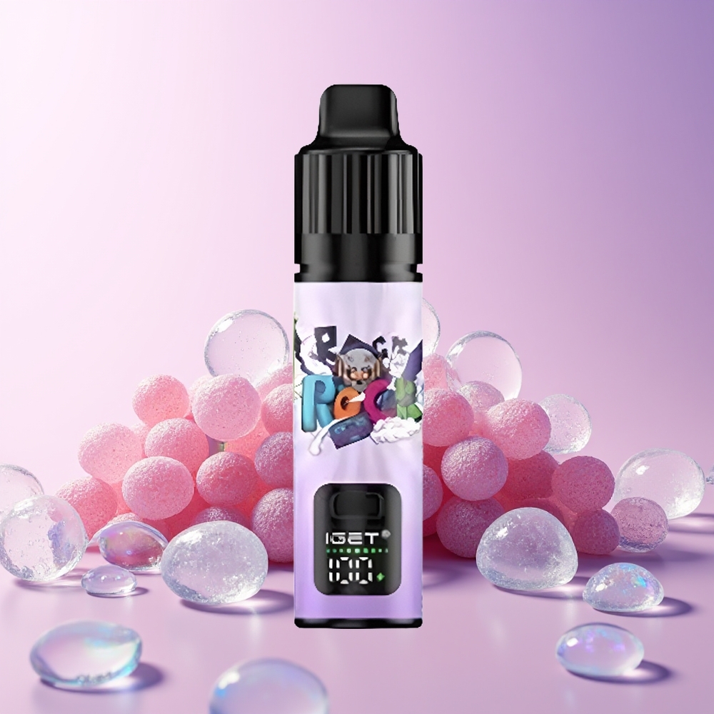 IGET BAR PLUS S3 POD 10000 Puffs Disposable Vape – 5% Nicotine, 18ml E-liquid, 950mAh Rechargeable | Australia Wholesale (Grape Ice)