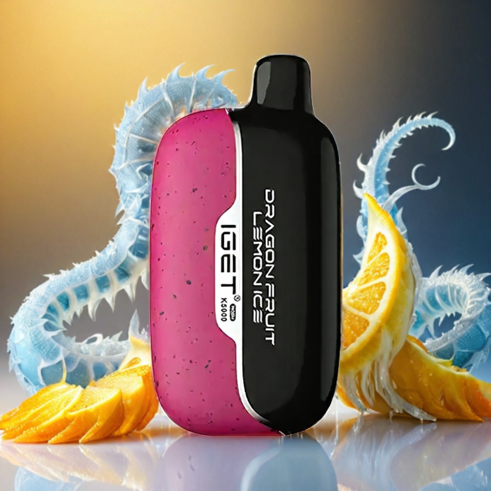 Iget Moon K5000 Puffs - Dragon Fruit Lemon Ice