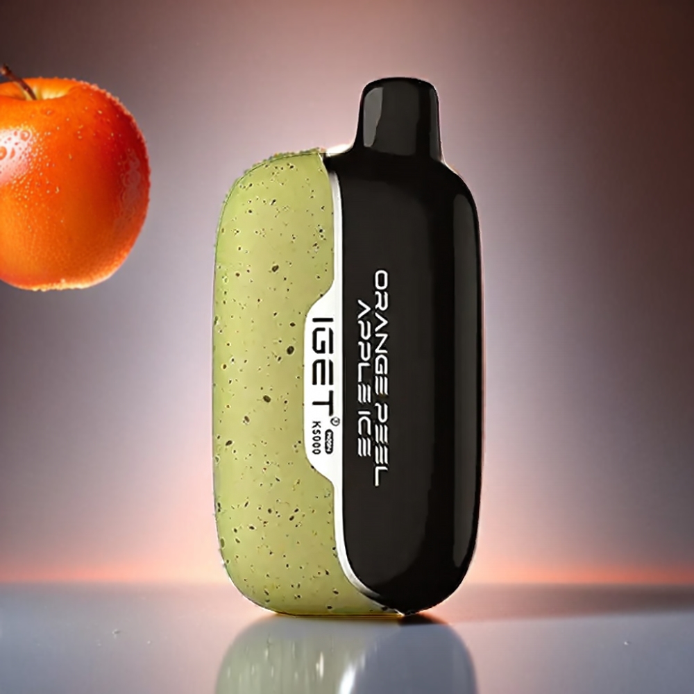 Iget Moon K5000 Puffs - Orange Peel Apple Ice