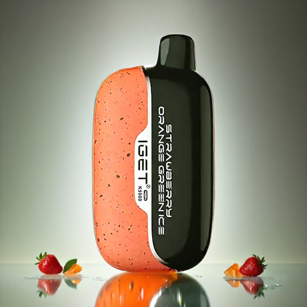 Iget Moon K5000 Puffs - Strawberry Orange Green Ice