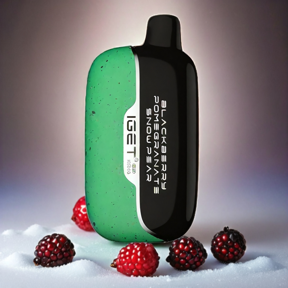 Iget Moon K5000 Puffs Vape - Blackberry Pomegranate Snow Pear