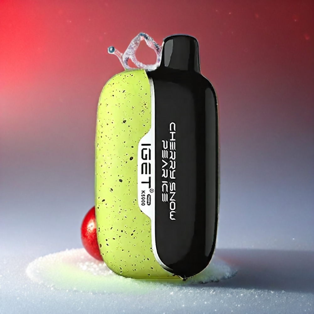 Iget Moon K5000 Puffs Vape - Cherry Snow Pear Ice