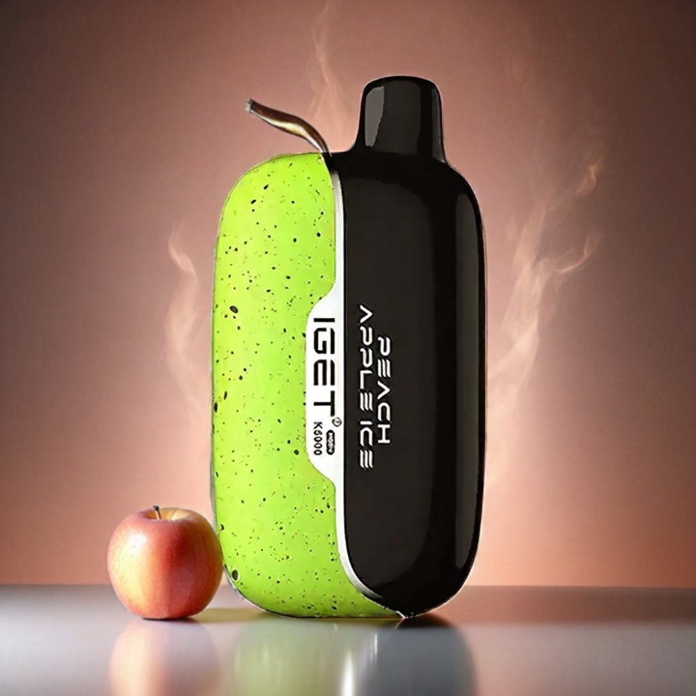 Iget Moon K5000 Puffs Vape - Peach Apple