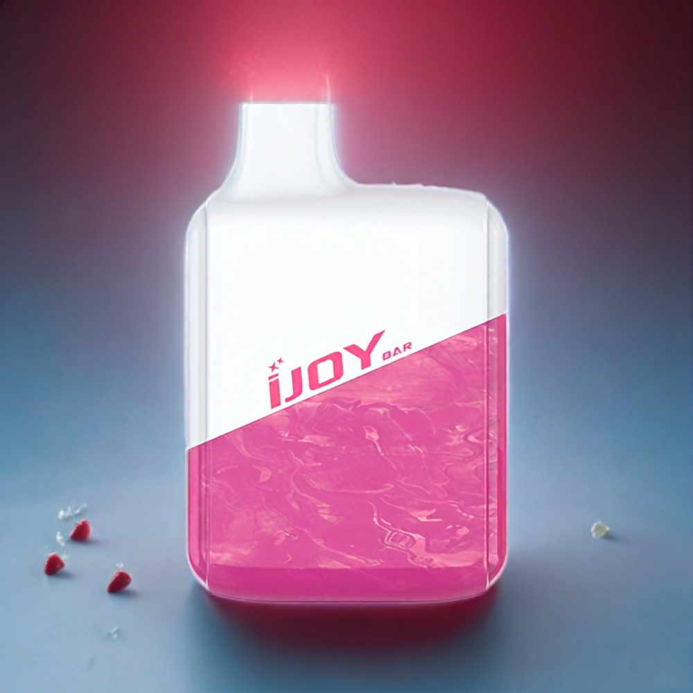 Australia Wholesale IJOY Bar 600 Puffs Disposable Vape – 500mAh Battery, 2ml/4ml E-liquid, 16mg/20mg/50mg Nicotine, Strawberry Ice