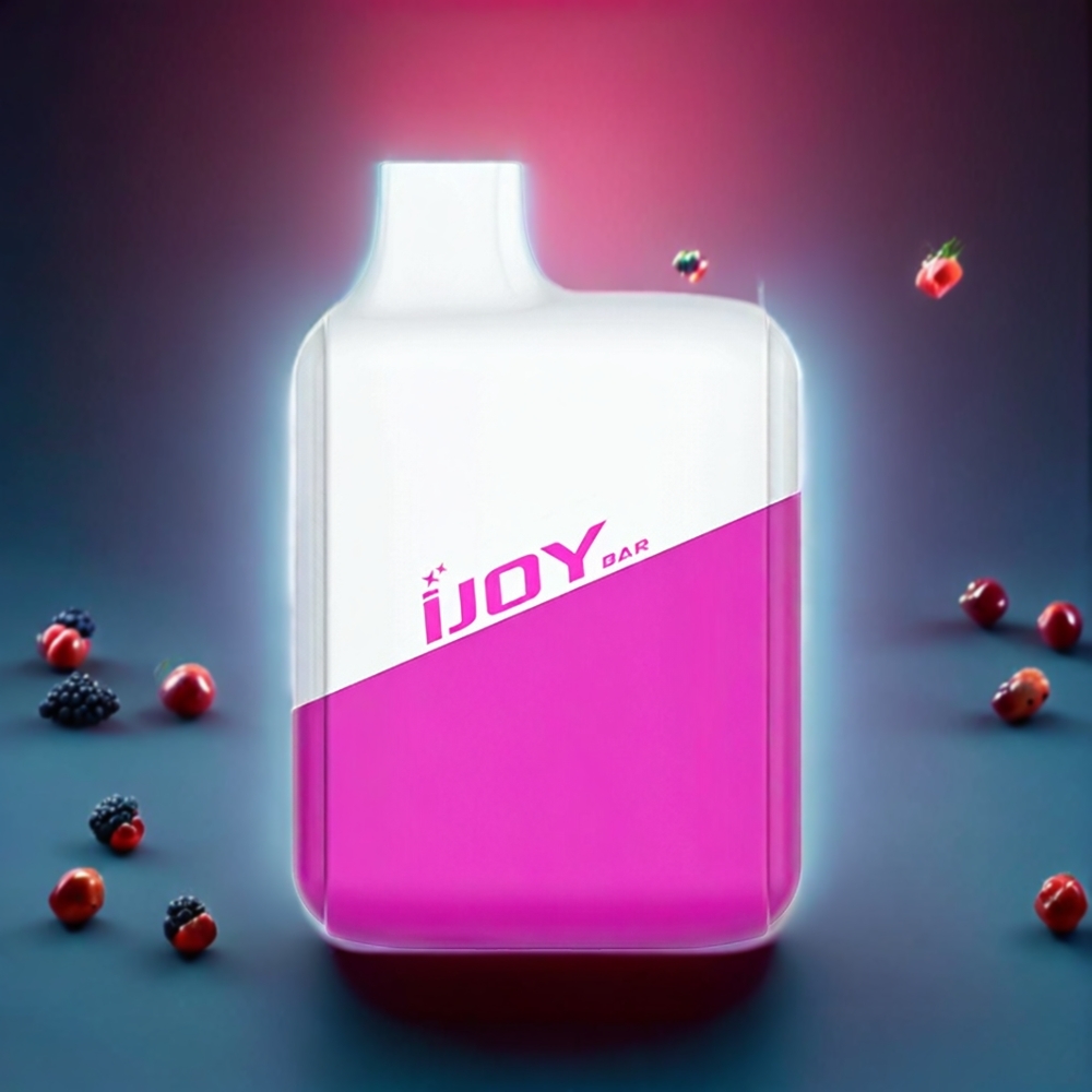 IJOY Bar 600 Puffs Disposable Vape – 500mAh Battery, 2ml/4ml E-liquid, Australia Wholesale (Mixed Berries)