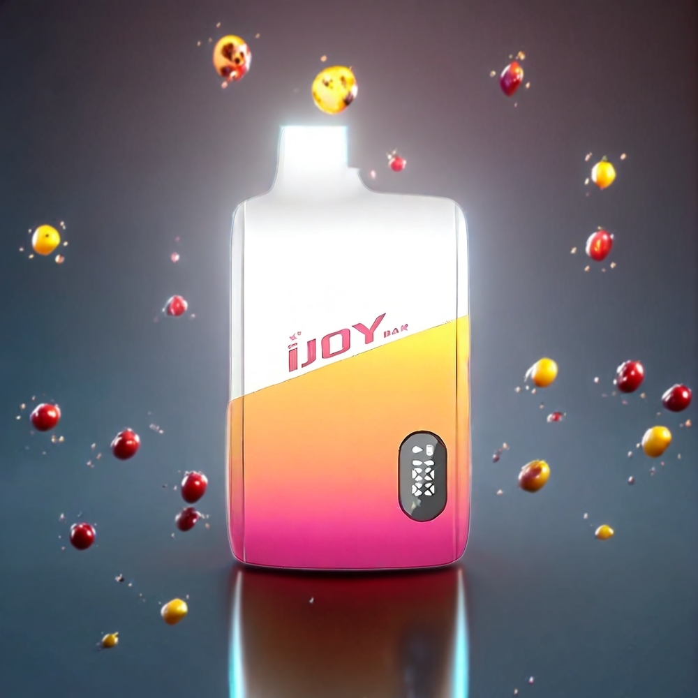 Australia Wholesale IJOY Bar IC8000 Disposable Vape - 8000 Puffs, 18mL, 5% Nicotine, Type-C Charging, Cherry Lemon