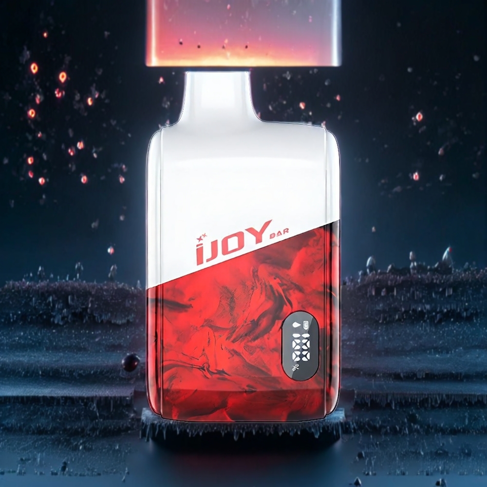 IJOY Bar IC8000 Disposable Vape – 8000 Puffs, 18ml 5% Nicotine, Type-C Charging | Australia Wholesale (Black Dragon Ice)