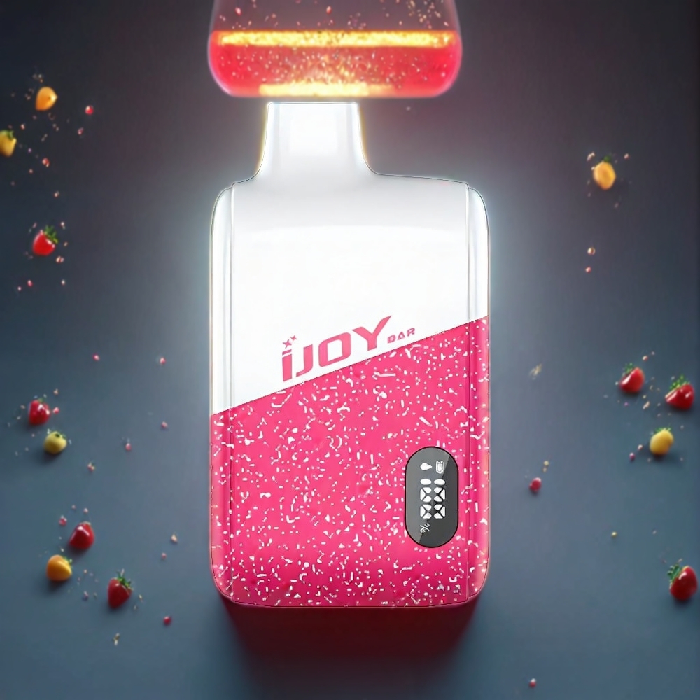 IJOY Bar IC8000 Disposable Vape – 8000 Puffs, 18ml Prefilled, 5% Nicotine, Type-C Charging | Australia Wholesale (Strawberry Mango)