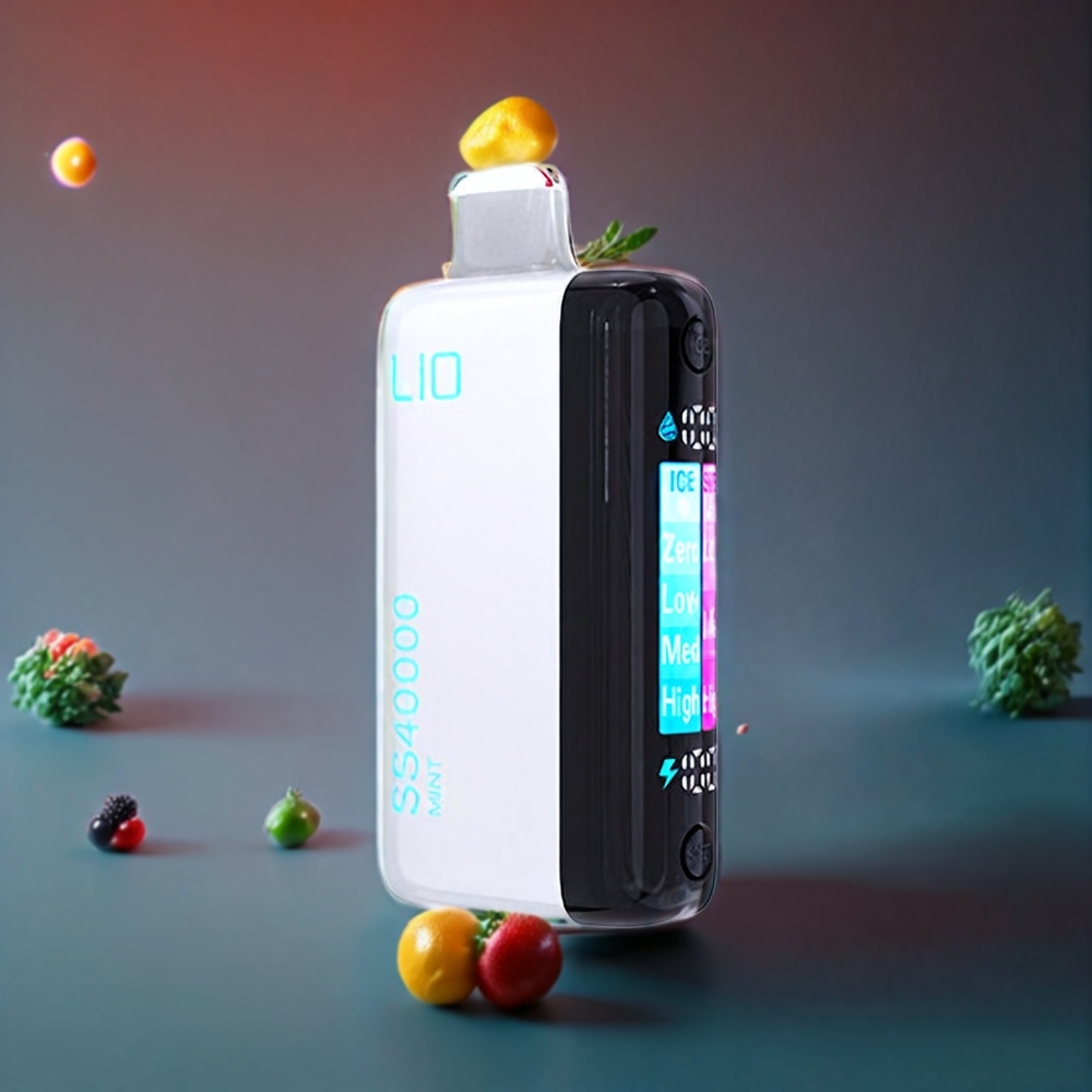 Australia Wholesale IJOY LIO SS40000 Disposable Vape – 40000 Puffs, 22ML, 1100mAh, Adjustable Airflow, Mint