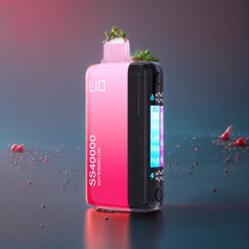 Australia Wholesale IJOY LIO SS40000 Disposable Vape - 40000 Puffs, 22ML, 1100mAh, Watermelon (TYPE-C Charging, Adjustable Airflow)