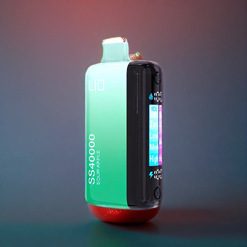 IJOY LIO SS40000 Disposable Vape - 40000 Puffs, 22ML, 1100mAh (Australia Wholesale) - Sour Apple