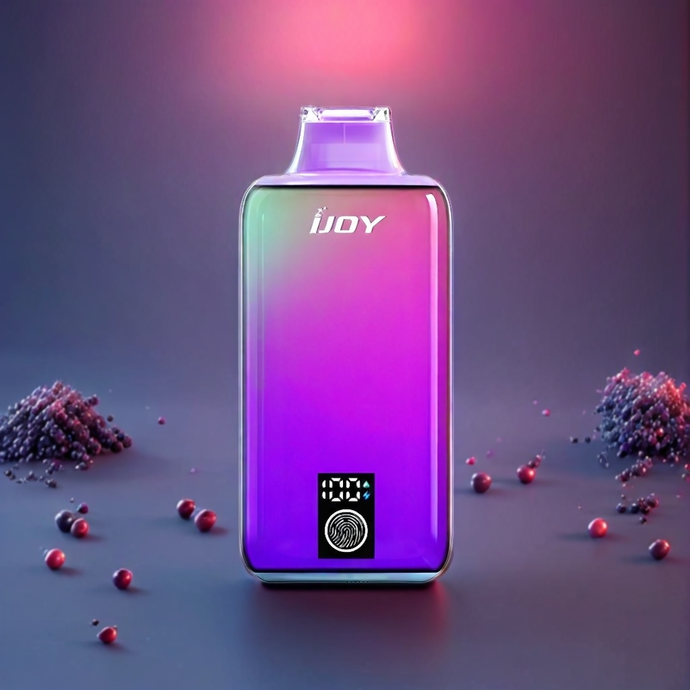 Australia Wholesale IJOY LUNA 20000 Puffs Disposable Vape – 20ML, 0.5Ω Dual Mesh, Adjustable Airflow (Grape Mint)