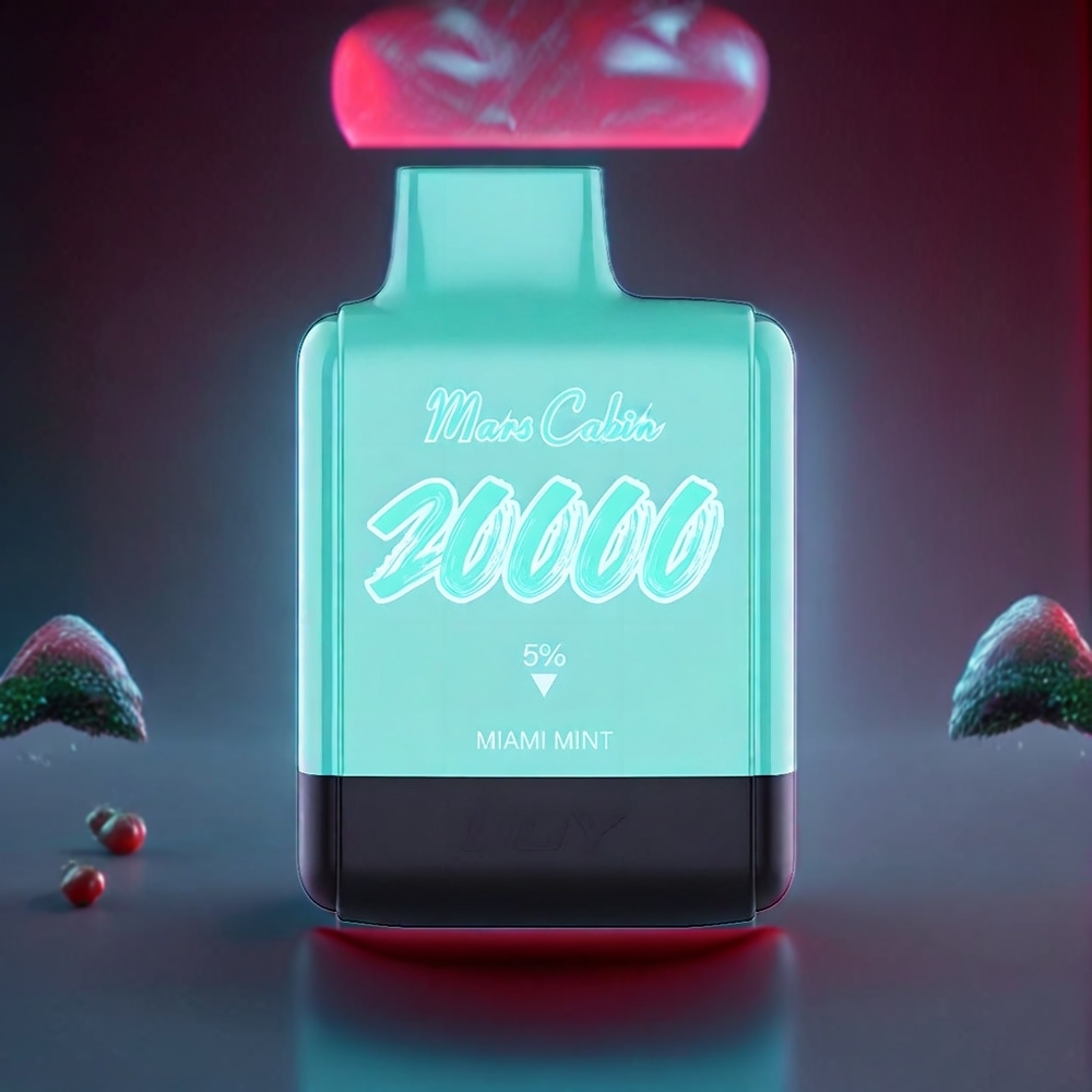 IJOY Mars Cabin 20000 Puffs Disposable Vape – 20ML Dual Mesh 0.5Ω, Miami Mint | Australia Wholesale