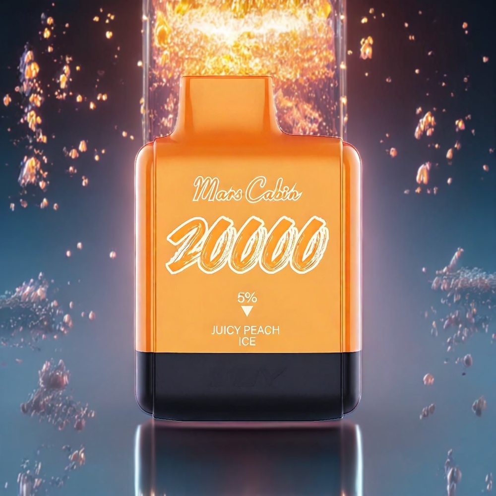 IJOY Mars Cabin 20000 Puffs Disposable Vape – Juicy Peach Ice | 20ML E-Liquid, 50mg Nicotine, Type-C Charging | Australia Wholesale