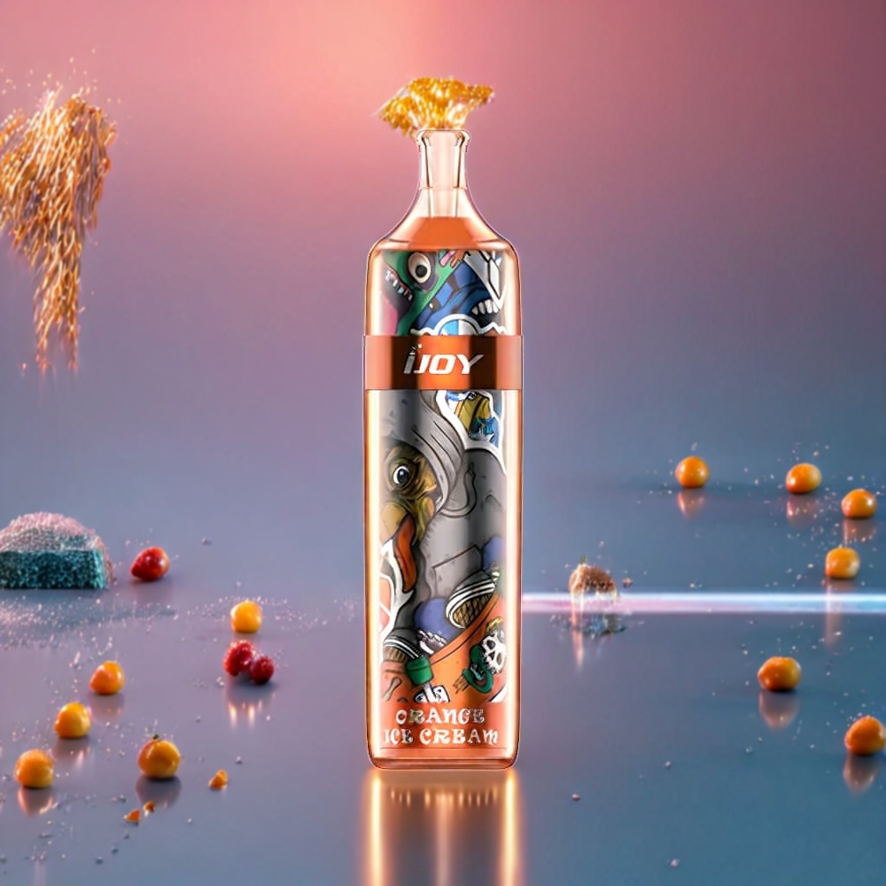 Australia Wholesale IJOY PUNK 4500 Puffs Disposable Vape – 12mL 50mg, Orange Ice Cream