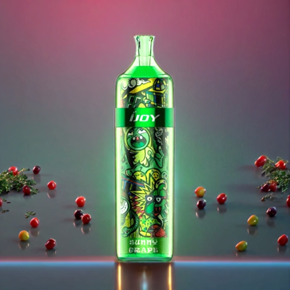 Australia Wholesale IJOY PUNK 4500 Puffs Disposable Vape – 12mL 50mg Sunny Grape, 1200mAh Mesh2 Coil