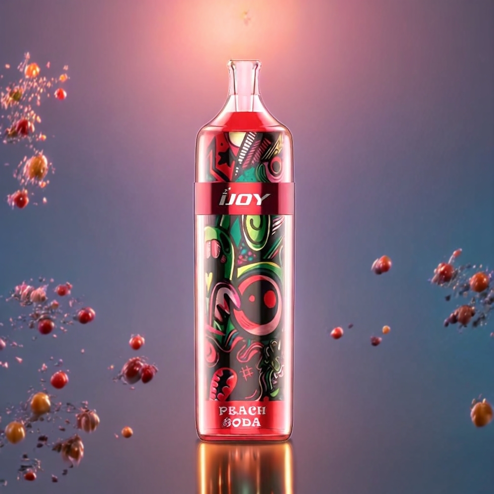 Australia Wholesale IJOY PUNK 4500 Puffs Disposable Vape – 12ml 50mg, Mesh2 Coil, 1200mAh (Peach Soda)