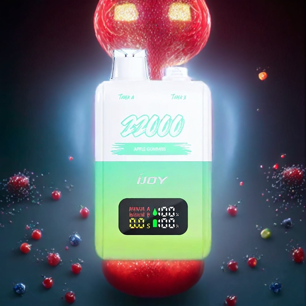 IJOY SD 22000 Puffs Disposable Vape – 30ML Apple Gummies, 650mAh Type-C, Australia Wholesale