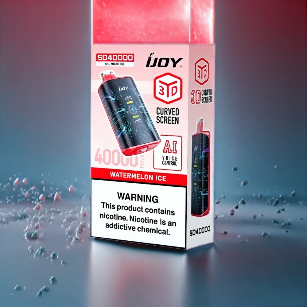 Australia Wholesale IJOY SD 40000 Puffs 20ML 5% Nicotine Disposable Vape – Watermelon Ice