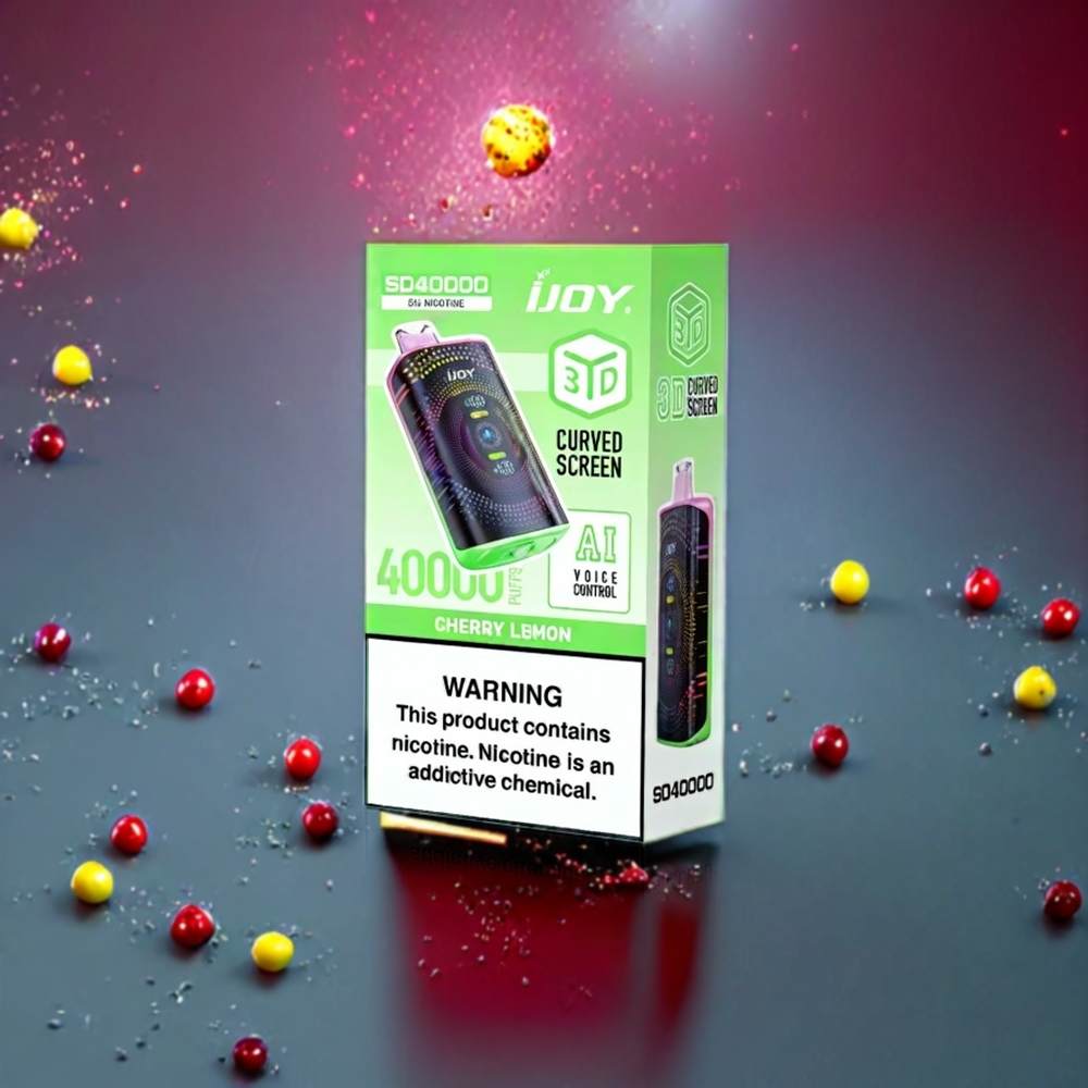 IJOY SD 40000 Puffs Disposable Vape – 20ML 5% Nicotine, Dual Mesh Coil, Type-C Charging (Australia Wholesale)