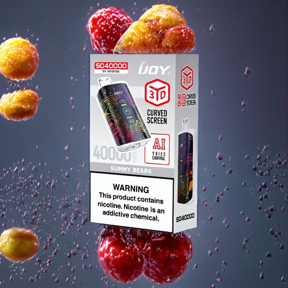 IJOY SD 40000 Puffs Disposable Vape - 20ML 5% Nicotine, Dual Mesh Coil, Type-C Charging | Australia Wholesale