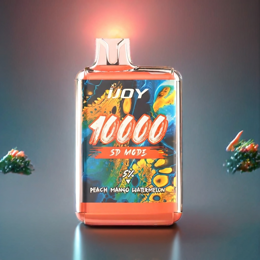 Australia Wholesale IJOY SD10000 Disposable Vape – 10K Puffs, 20mL E-liquid, 5% Nicotine (Peach Mango Watermelon)