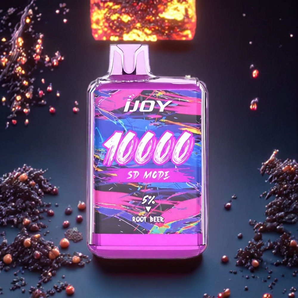 Australia Wholesale IJOY SD10000 Disposable Vape – 20mL 5% Nicotine, 650mAh Type-C, 10000 Puffs